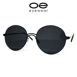 O2 Eyewear 8235 Rimless Round Sunglasses